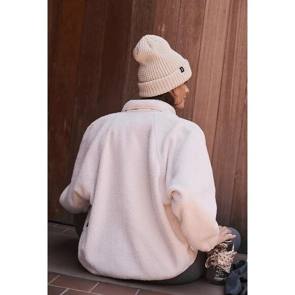 NWT Free People X Hatch Maternity Hit The Slopes Fleece Jacket Medium - Picture 2 of 7